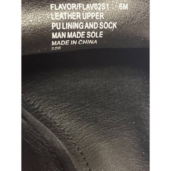 NEW! Steve Madden Women's Flavor Mule Black Pointed Toe Leather Shoe Size 6 - Picture 8 of 8